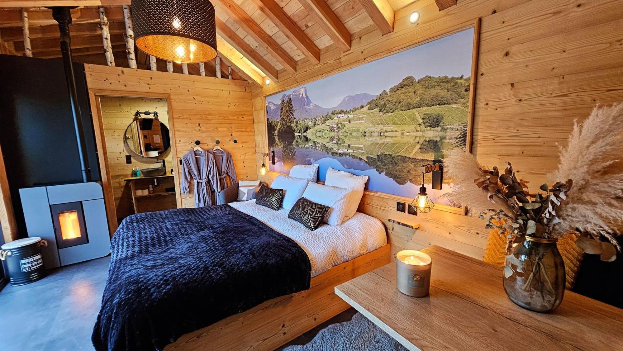 L'Etang De La Tourne Bed & Breakfast Les Marches Ngoại thất bức ảnh